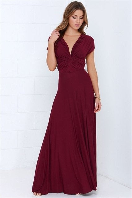 Light Blue Bridesmaid Dresses Country Beach Wedding Dress - Free Shipping - aurelia-clothing-8955