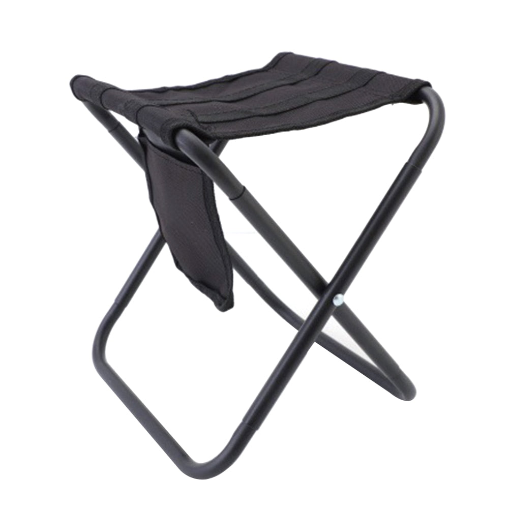 Lightweight Folding Stool Outdoor Furniture Camping Tourist Seat Chair Portable Aluminum Alloy Folding Stool with Storage Bag - Free Shipping - aurelia-clothing-8955