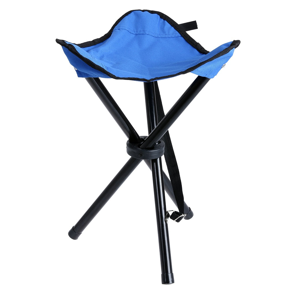 Lightweight Folding Stool Outdoor Furniture Camping Tourist Seat Chair Portable Aluminum Alloy Folding Stool with Storage Bag - Free Shipping - aurelia-clothing-8955