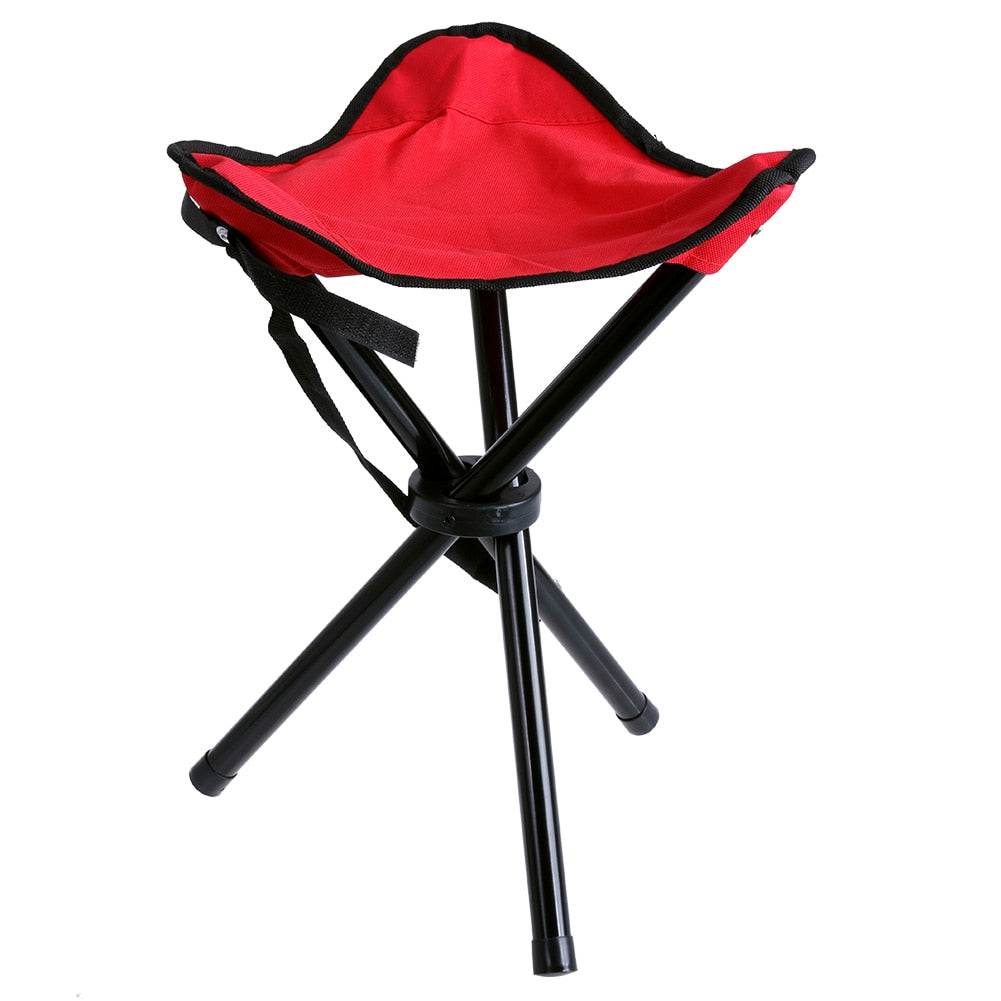 Lightweight Folding Stool Outdoor Furniture Camping Tourist Seat Chair Portable Aluminum Alloy Folding Stool with Storage Bag - Free Shipping - aurelia-clothing-8955