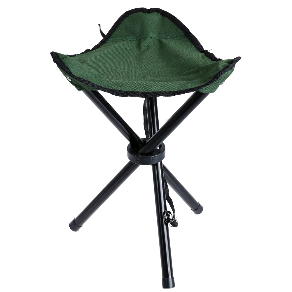 Lightweight Folding Stool Outdoor Furniture Camping Tourist Seat Chair Portable Aluminum Alloy Folding Stool with Storage Bag - Free Shipping - aurelia-clothing-8955