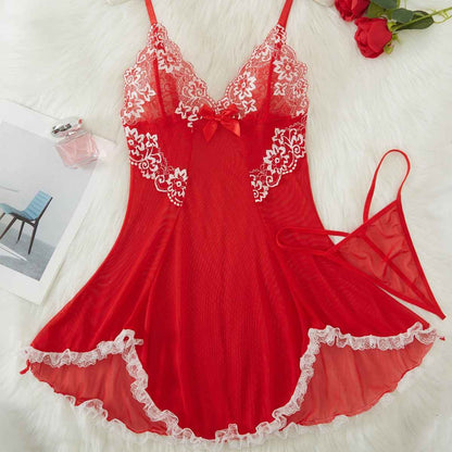 Lingerie Mesh Style Lounge Attire-Free Shipping - aurelia-clothing-8955