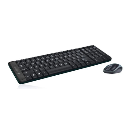 Logitech MK220 Wireless Keyboard and Mouse Combo Set Gaming Lap Top Gamer Original Optical Waterproof Ergonomics Keyboard Mouse - Free Shipping - aurelia-clothing-8955