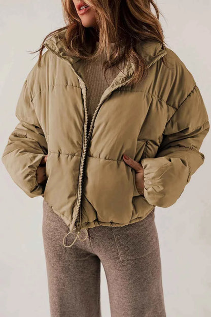 Long Sleeve Winter Coat-Free Shipping - aurelia-clothing-8955