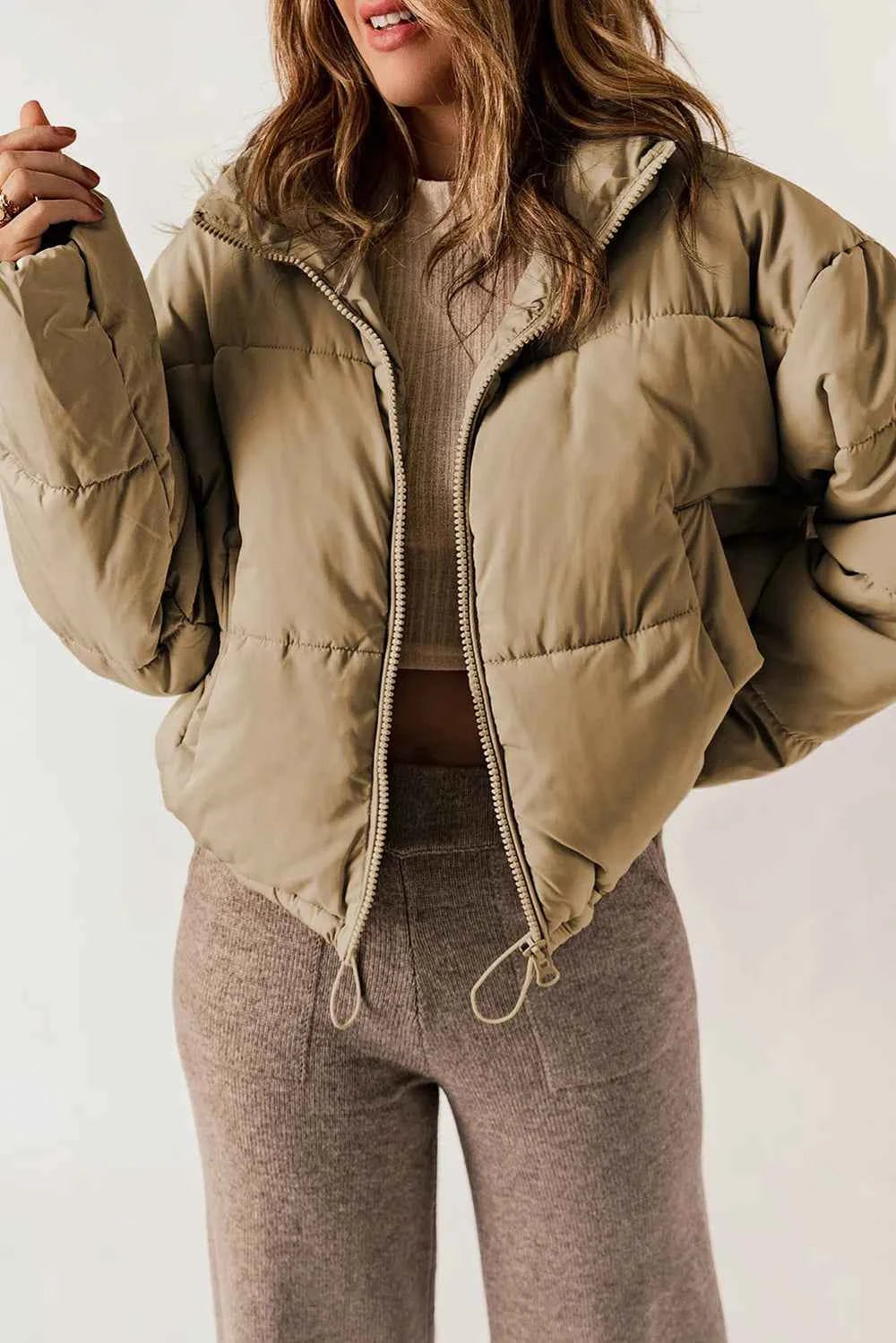 Long Sleeve Winter Coat-Free Shipping - aurelia-clothing-8955