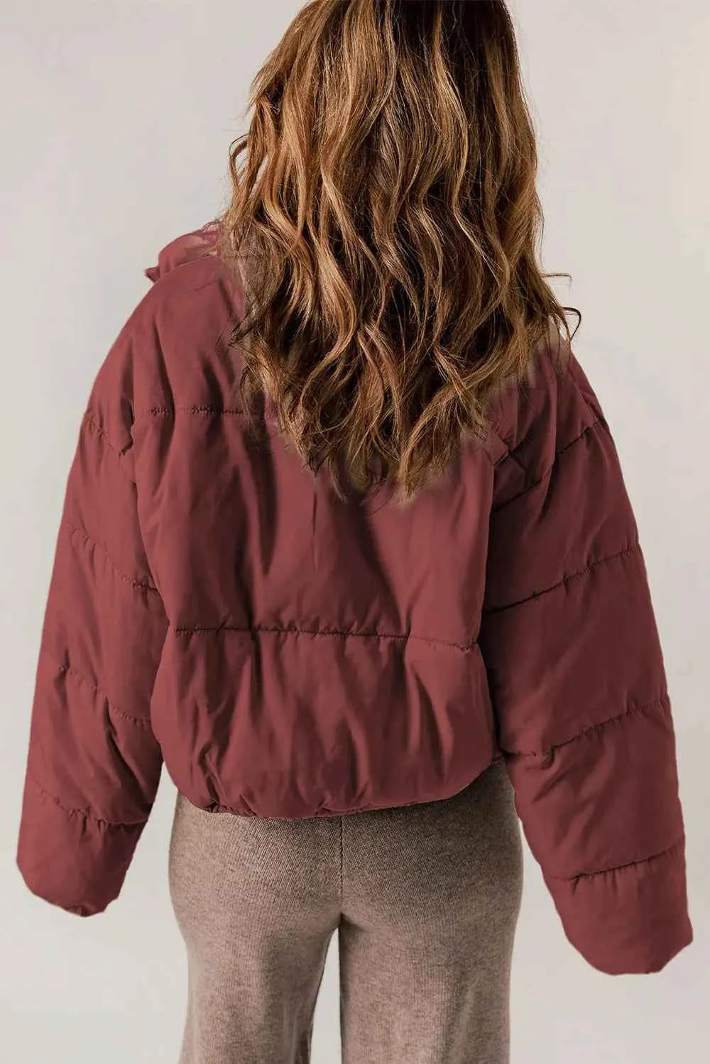 Long Sleeve Winter Coat-Free Shipping - aurelia-clothing-8955