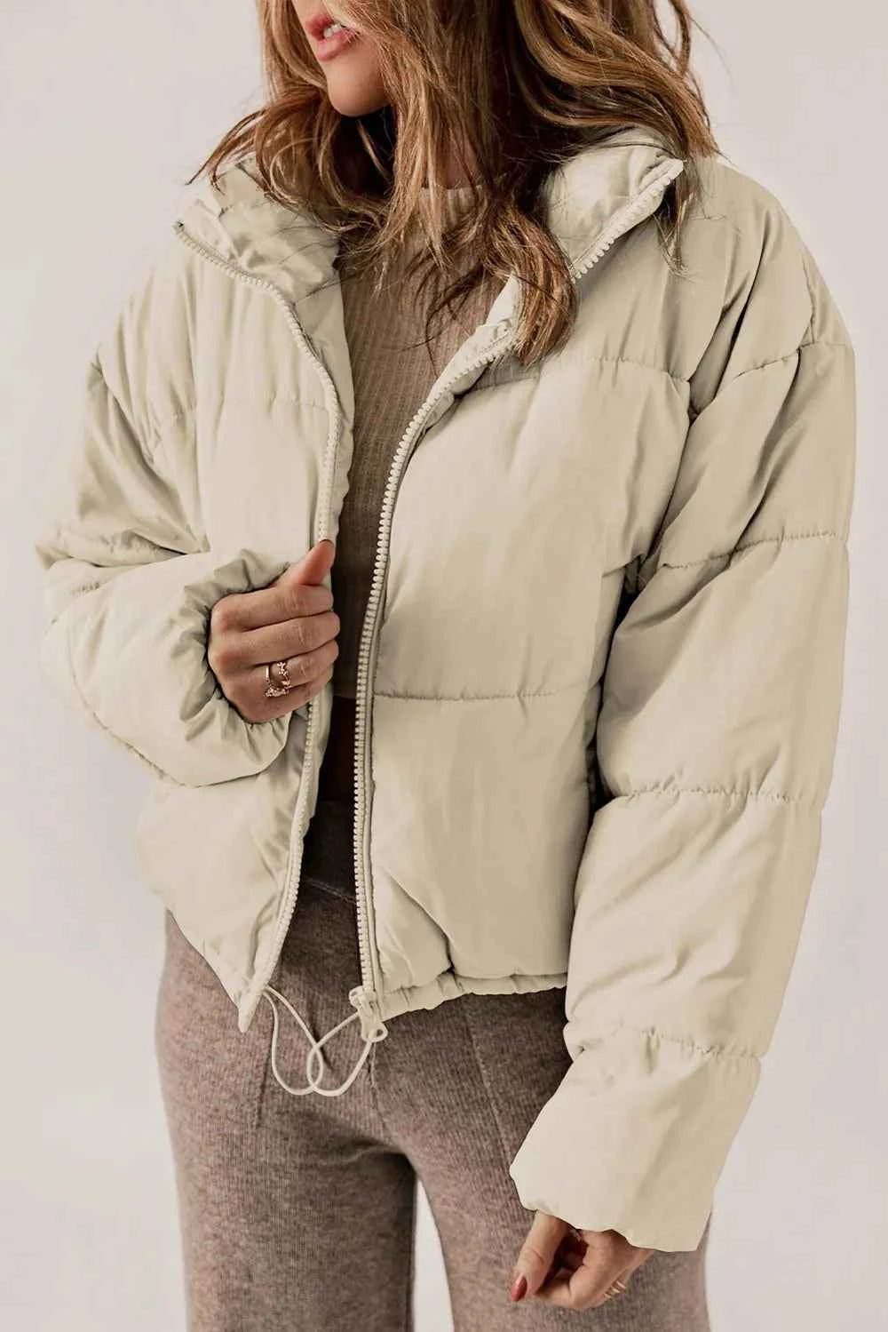 Long Sleeve Winter Coat-Free Shipping - aurelia-clothing-8955