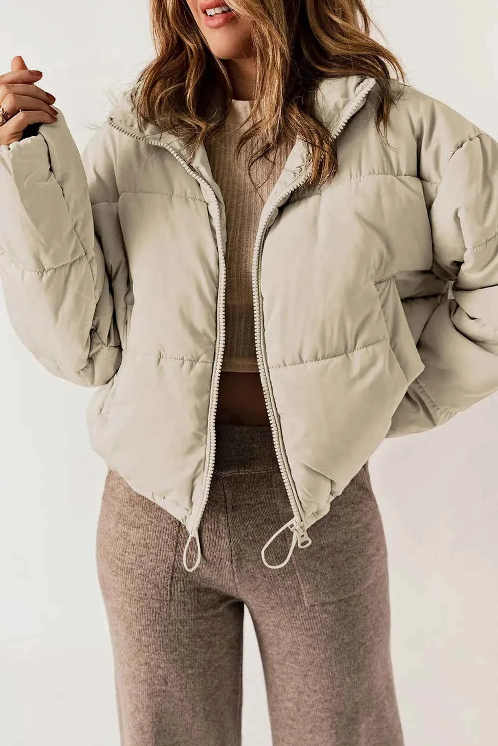 Long Sleeve Winter Coat-Free Shipping - aurelia-clothing-8955