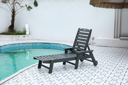 Lounge Chair Outdoor with Wood Texture-Free Shipping - aurelia-clothing-8955