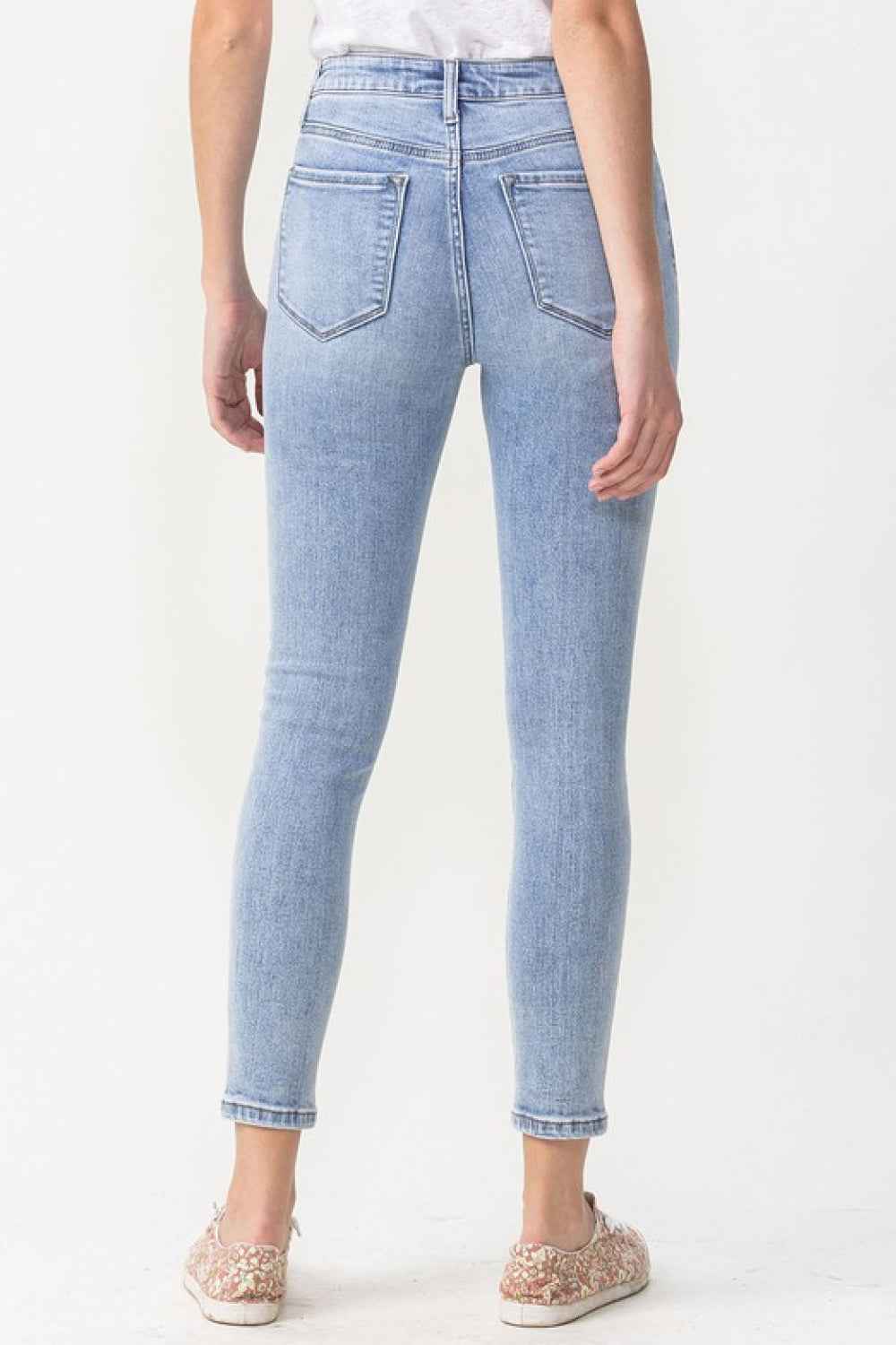 Lovervet Full Size Talia High Rise Crop Skinny Jeans - aurelia-clothing-8955