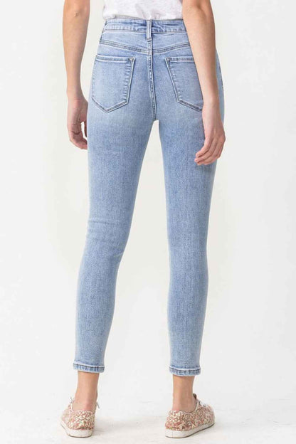 Lovervet Full Size Talia High Rise Crop Skinny Jeans - aurelia-clothing-8955