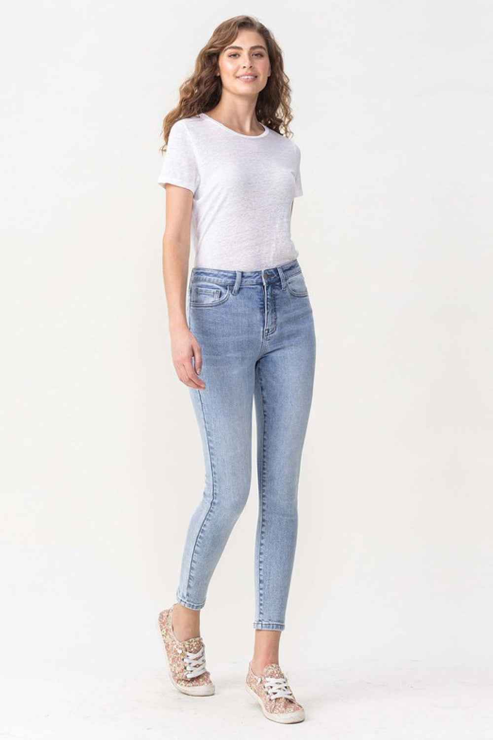 Lovervet Full Size Talia High Rise Crop Skinny Jeans - aurelia-clothing-8955