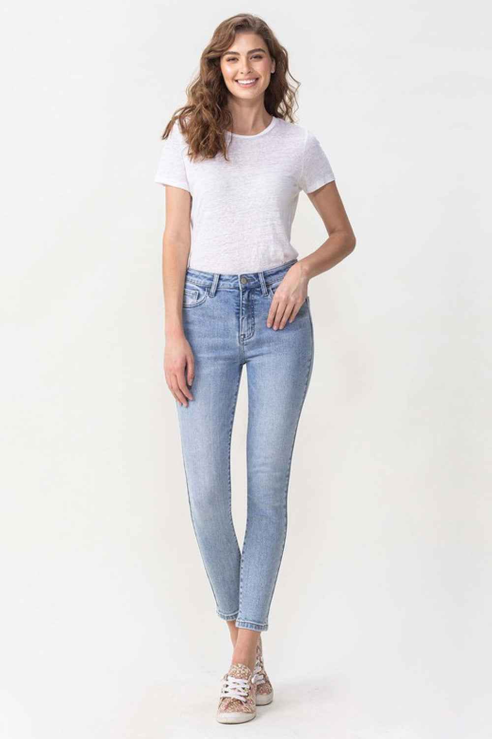 Lovervet Full Size Talia High Rise Crop Skinny Jeans - aurelia-clothing-8955