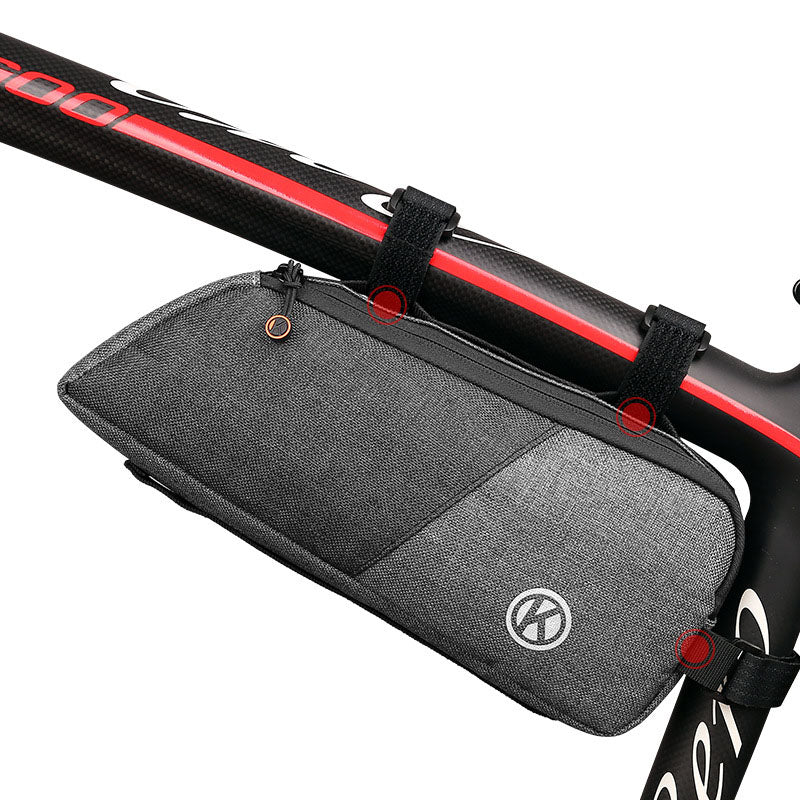MTB Upper Tube Bag Road Bike Saddle Bag Triangle Bag Front Beam Bag Cycling Equipment Bicycle Bag - Free Shipping - aurelia-clothing-8955