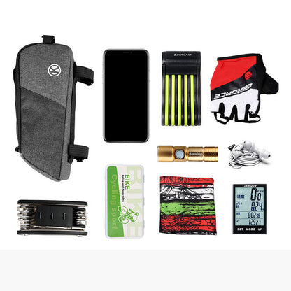 MTB Upper Tube Bag Road Bike Saddle Bag Triangle Bag Front Beam Bag Cycling Equipment Bicycle Bag - Free Shipping - aurelia-clothing-8955
