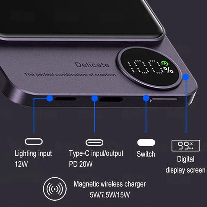 Macsafe Magnetic Power Bank-Free Shipping - aurelia-clothing-8955