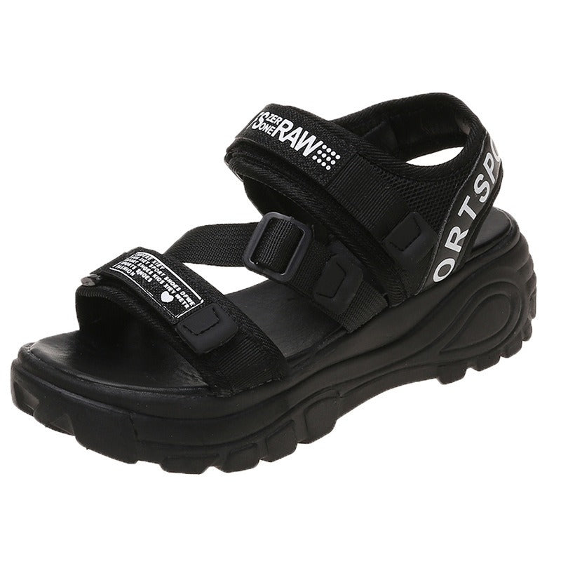 Matsuke thick soled womens shoes student sports sandals - Free Shipping - aurelia-clothing-8955