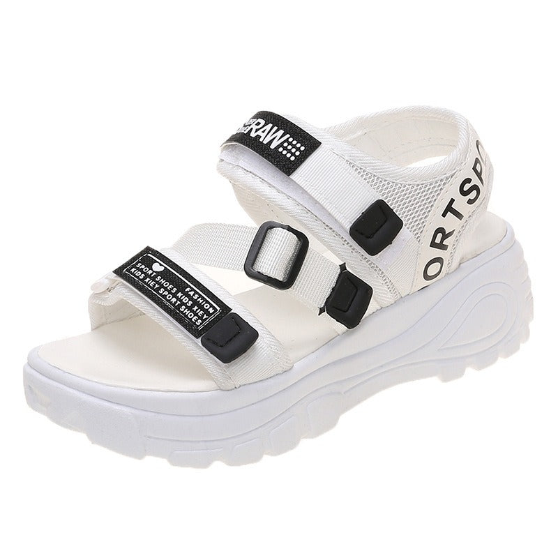 Matsuke thick soled womens shoes student sports sandals - Free Shipping - aurelia-clothing-8955