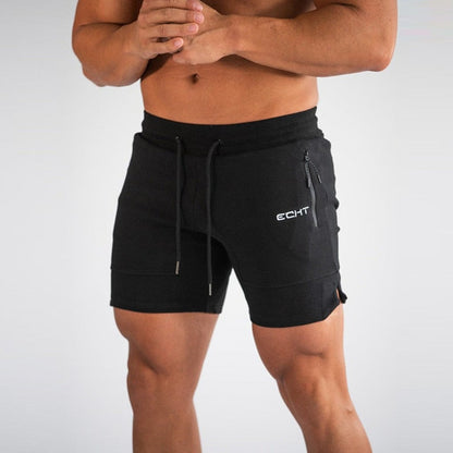 Men Summer mesh Running Shorts Men Brand New gym Shorts Solid Breathable Elastic Waist Jogger quick-drying sport shorts men - Free Shipping - aurelia-clothing-8955