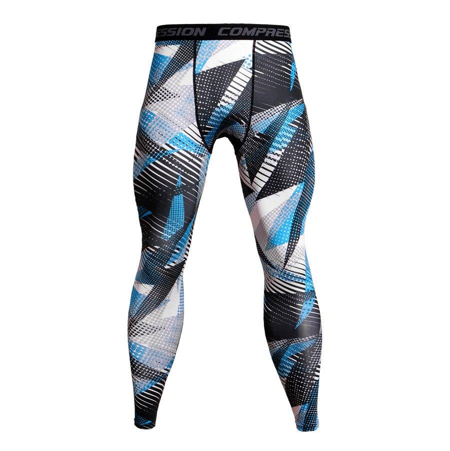 Mens Camo Compression Pants Fit wear Jogging Leggings -  Free Shipping - aurelia-clothing-8955