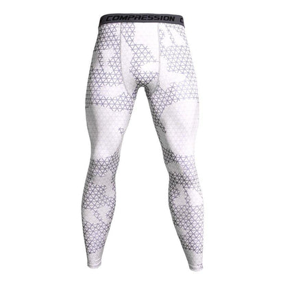 Mens Camo Compression Pants Fit wear Jogging Leggings -  Free Shipping - aurelia-clothing-8955
