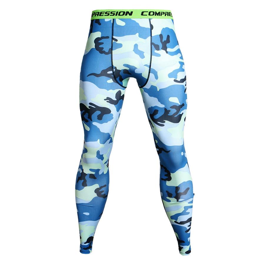Mens Camo Compression Pants Fit wear Jogging Leggings -  Free Shipping - aurelia-clothing-8955