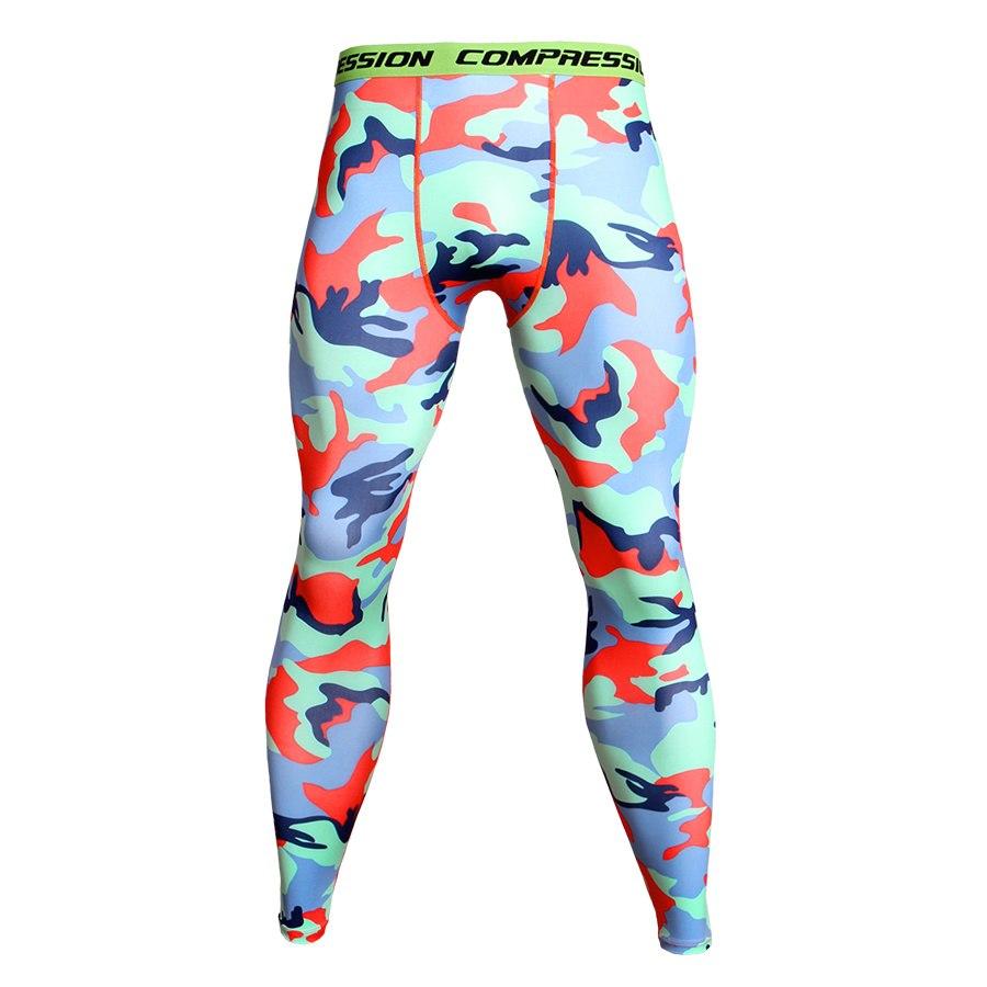 Mens Camo Compression Pants Fit wear Jogging Leggings -  Free Shipping - aurelia-clothing-8955