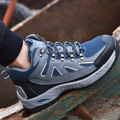 Mens Construction Outdoor High Top Steel Toe Cap Safety Boot Shoes - Free Shipping - aurelia-clothing-8955
