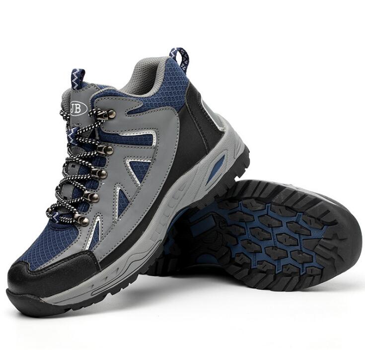 Mens Construction Outdoor High Top Steel Toe Cap Safety Boot Shoes - Free Shipping - aurelia-clothing-8955