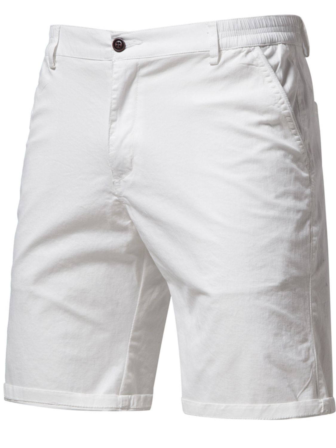 Mens Elastic Waist Shorts with Pockets - Free Shipping - aurelia-clothing-8955