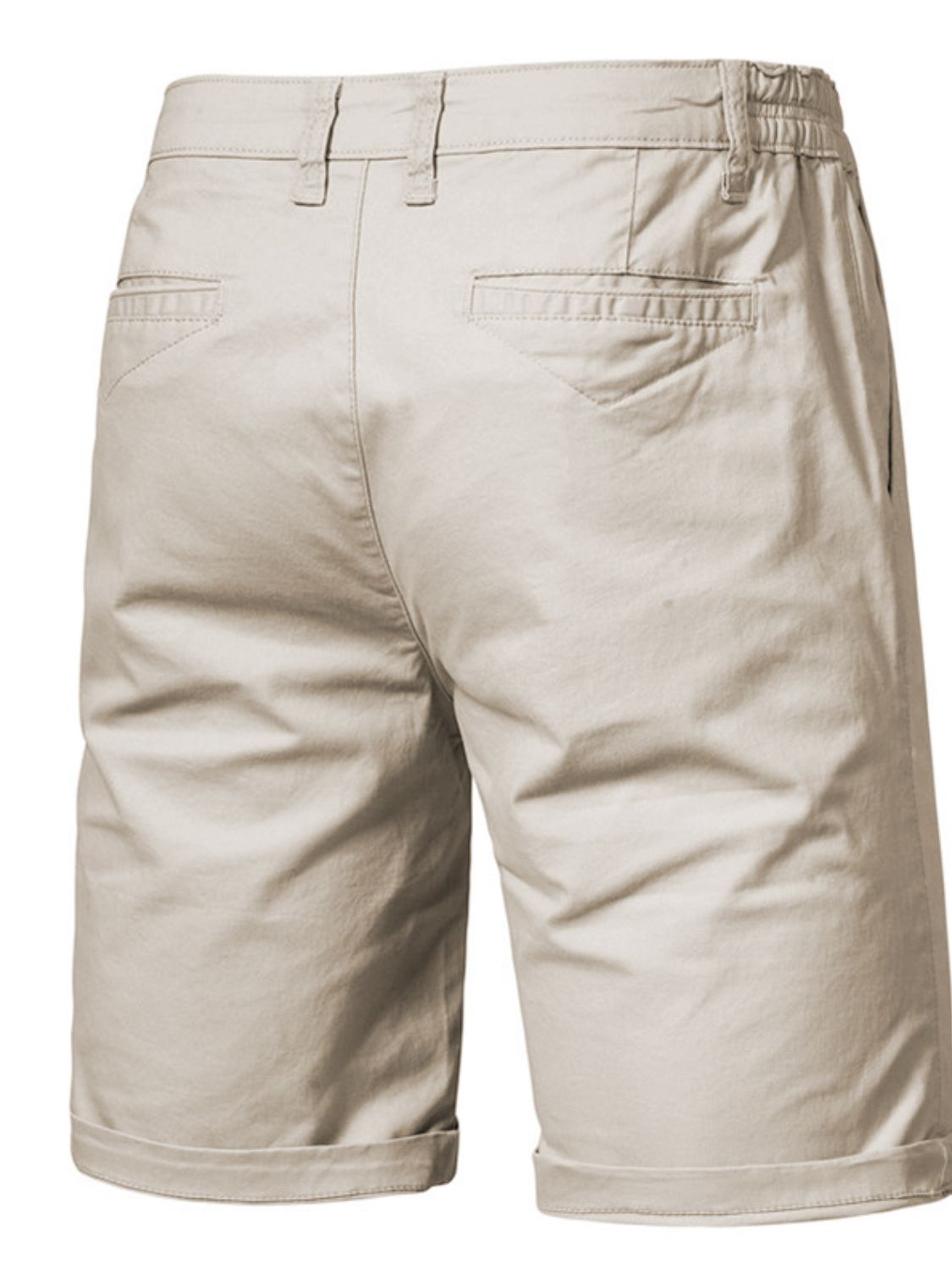 Mens Elastic Waist Shorts with Pockets - Free Shipping - aurelia-clothing-8955