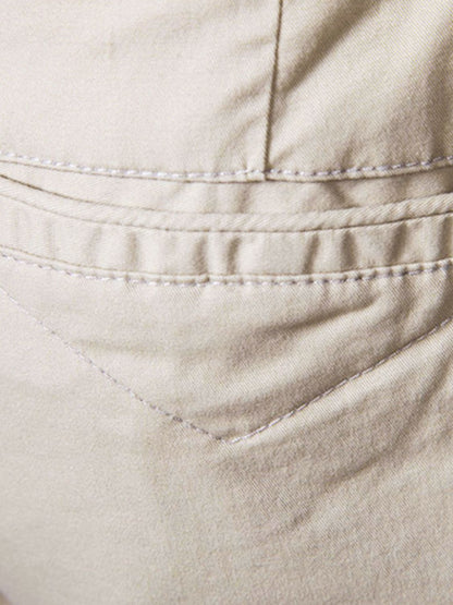 Mens Elastic Waist Shorts with Pockets - Free Shipping - aurelia-clothing-8955