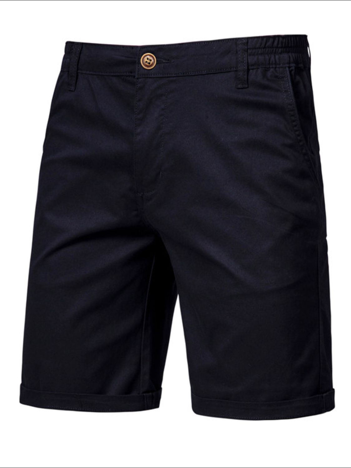 Mens Elastic Waist Shorts with Pockets - Free Shipping - aurelia-clothing-8955