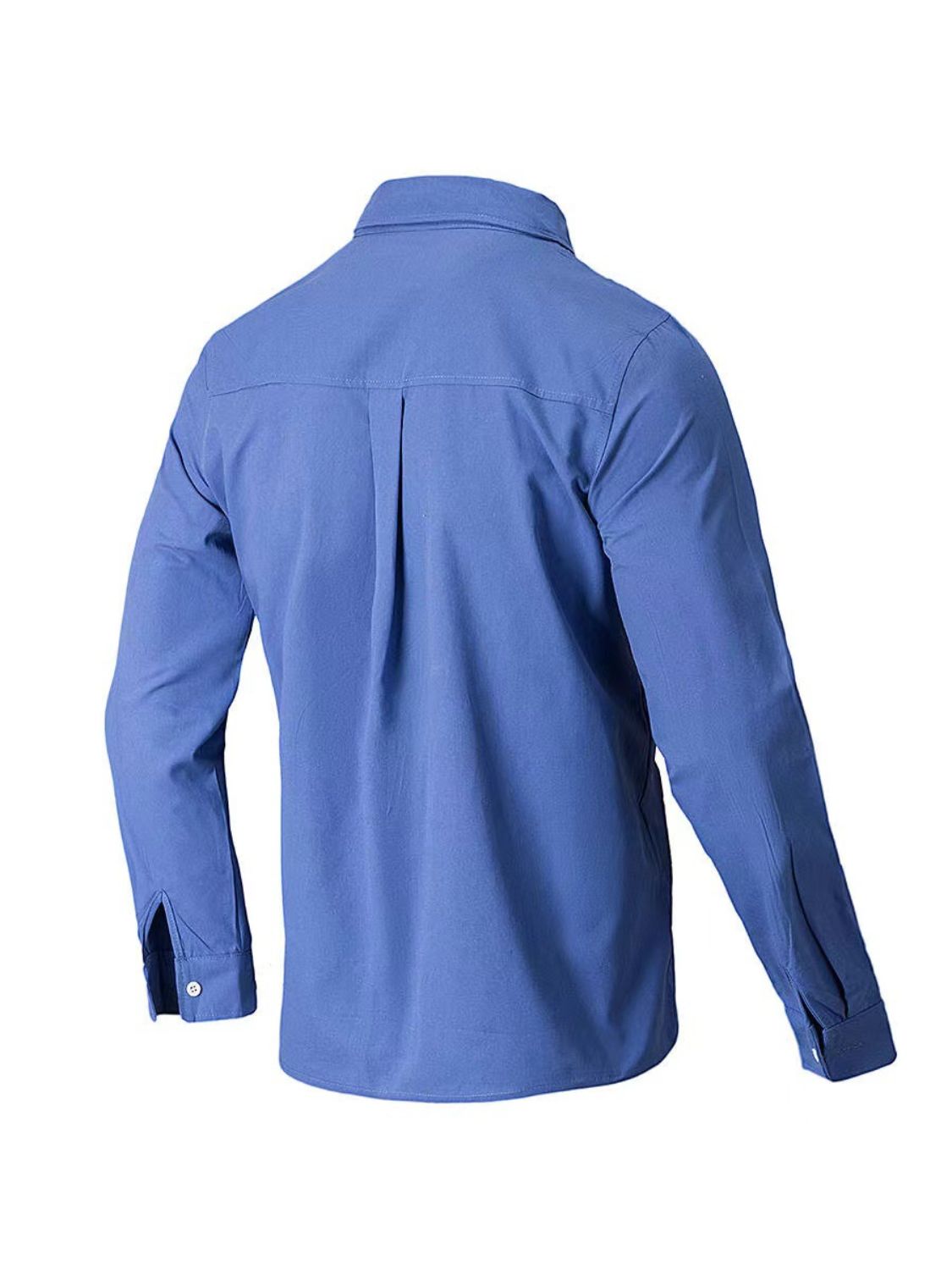 Mens Full Size Collared Neck Button Down Shirt Plus Size - aurelia-clothing-8955