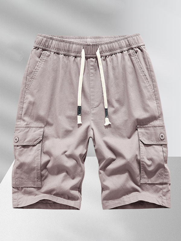 Mens Large Size Cotton Casual Pants Workwear Shorts - Free Shipping - aurelia-clothing-8955