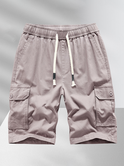 Mens Large Size Cotton Casual Pants Workwear Shorts - Free Shipping - aurelia-clothing-8955