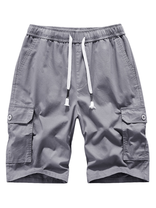 Mens Large Size Cotton Casual Pants Workwear Shorts - Free Shipping - aurelia-clothing-8955
