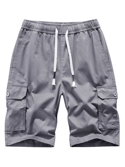 Mens Large Size Cotton Casual Pants Workwear Shorts - Free Shipping - aurelia-clothing-8955