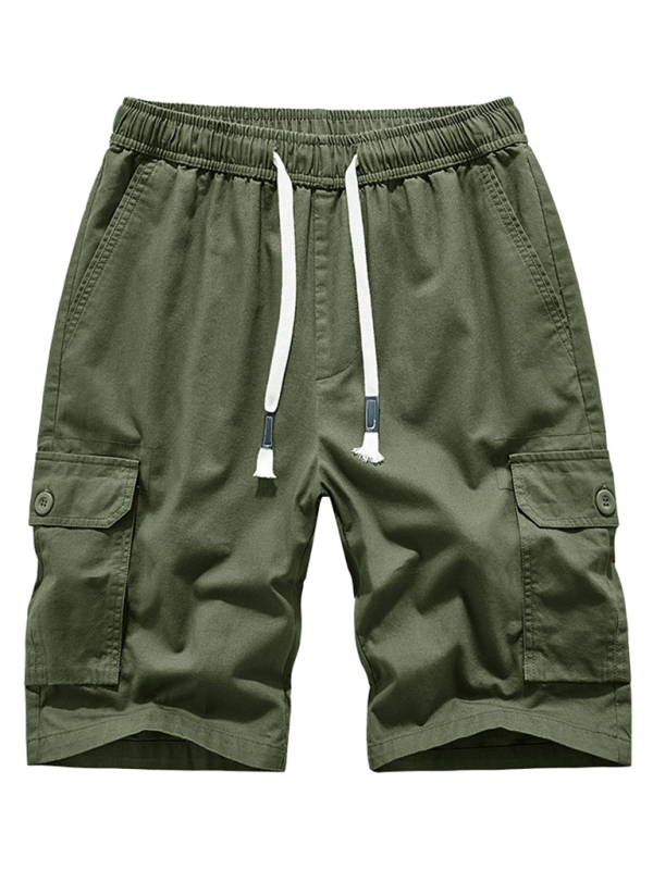 Mens Large Size Cotton Casual Pants Workwear Shorts - Free Shipping - aurelia-clothing-8955