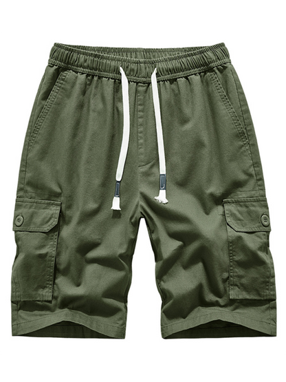 Mens Large Size Cotton Casual Pants Workwear Shorts - Free Shipping - aurelia-clothing-8955