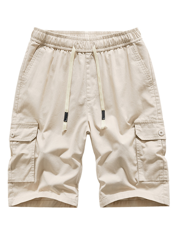 Mens Large Size Cotton Casual Pants Workwear Shorts - Free Shipping - aurelia-clothing-8955