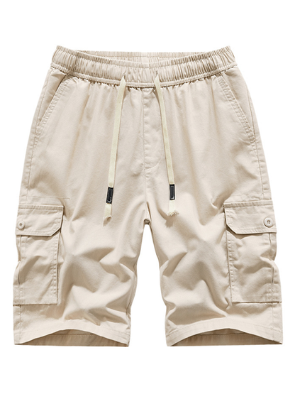Mens Large Size Cotton Casual Pants Workwear Shorts - Free Shipping - aurelia-clothing-8955