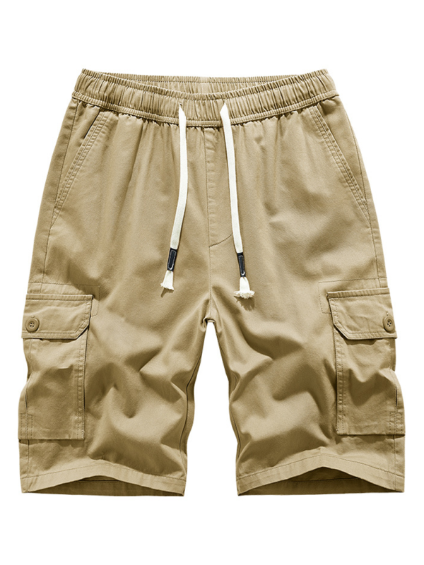 Mens Large Size Cotton Casual Pants Workwear Shorts - Free Shipping - aurelia-clothing-8955