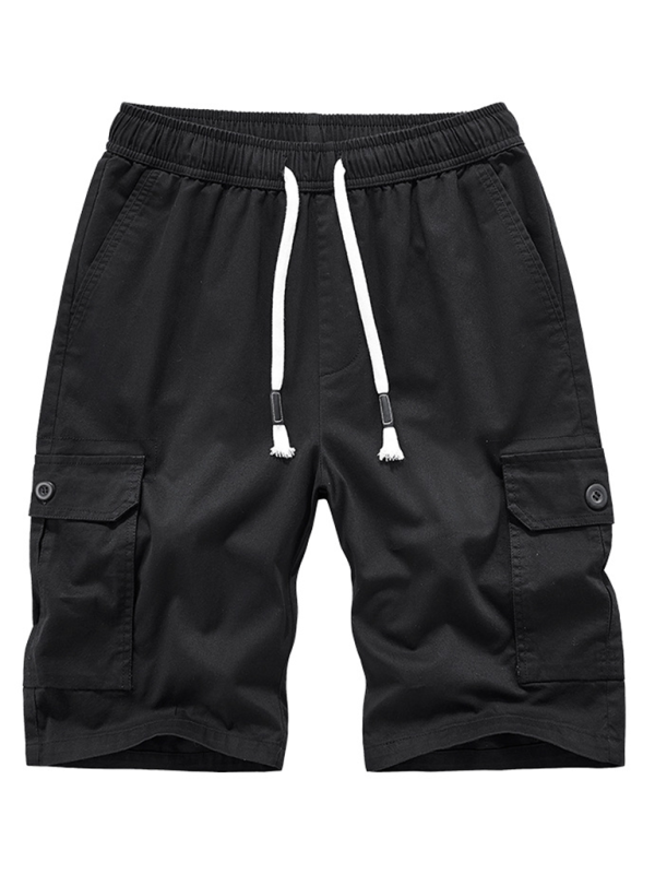 Mens Large Size Cotton Casual Pants Workwear Shorts - Free Shipping - aurelia-clothing-8955