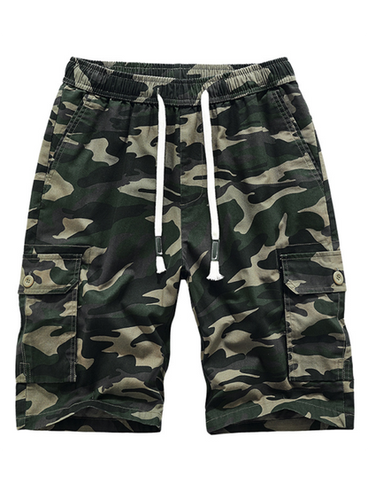 Mens Large Size Cotton Casual Pants Workwear Shorts - Free Shipping - aurelia-clothing-8955