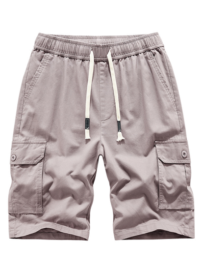 Mens Large Size Cotton Casual Pants Workwear Shorts - Free Shipping - aurelia-clothing-8955