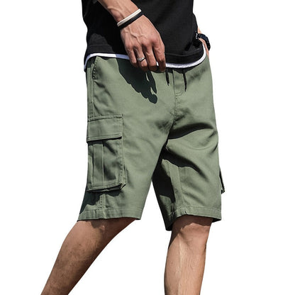 Mens Mens New Summer Shorts Sports Pants Trend Beach Pants Students Cargo Pants - Free Shipping - aurelia-clothing-8955