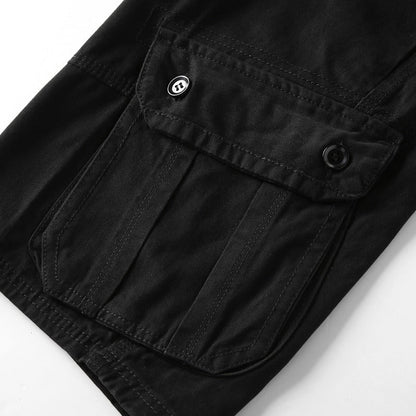 Mens Pants Summer Casual Pants Mens Capris Loose Cargo Pants Cotton Shorts Mens Large Sweatpants Pants - Free Shipping - aurelia-clothing-8955