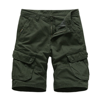 Mens Pants Summer Casual Pants Mens Capris Loose Cargo Pants Cotton Shorts Mens Large Sweatpants Pants - Free Shipping - aurelia-clothing-8955