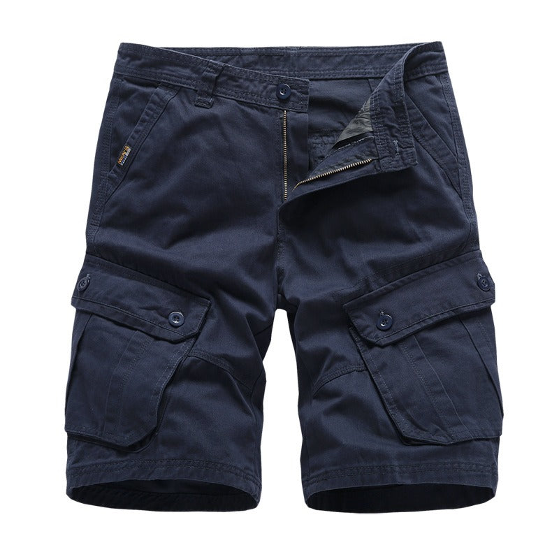 Mens Pants Summer Casual Pants Mens Capris Loose Cargo Pants Cotton Shorts Mens Large Sweatpants Pants - Free Shipping - aurelia-clothing-8955